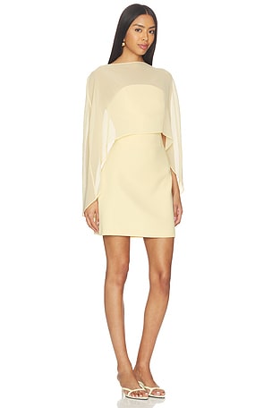 Amanda Uprichard Berkshire Mini Dress in Yellow