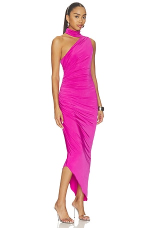 Amanda Uprichard Brooke Dress in Pink