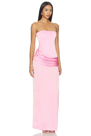 Amanda Uprichard x REVOLVE Rue Gown in Pink