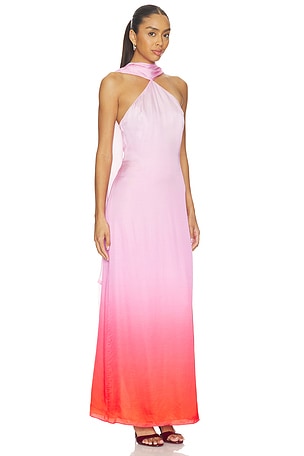 Amanda Uprichard x REVOLVE Ashton Maxi Dress in Pink,Red