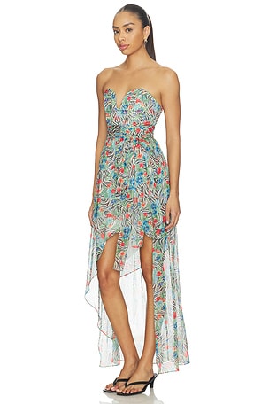 Amanda Uprichard Aurelia Maxi Dress in Cream