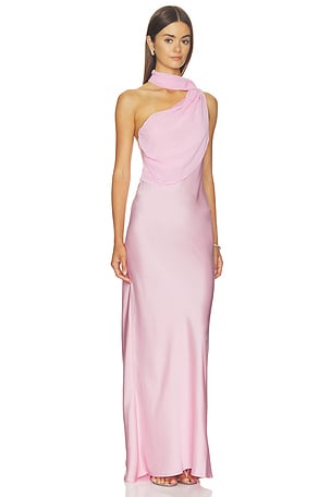Amanda Uprichard Myra Dress in Pink