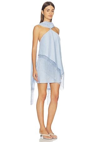 Amanda Uprichard Ava Dress in Baby Blue