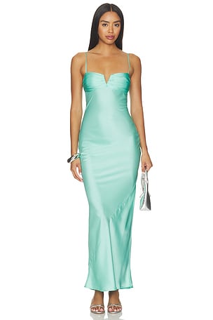 VESTIDO LARGO IRA Amanda Uprichard