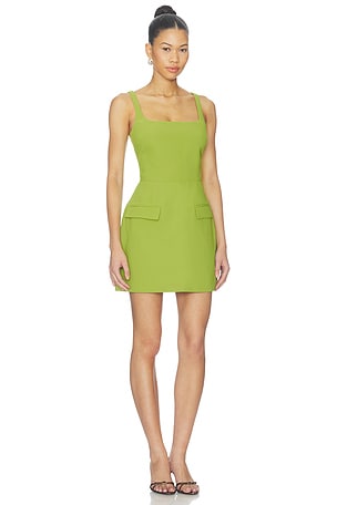 Amanda Uprichard Lily Dress in Green