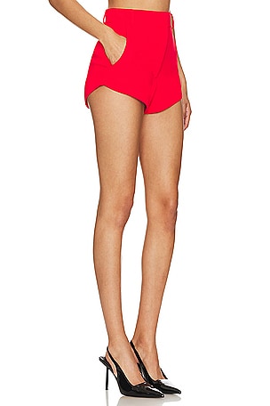 Amanda Uprichard x REVOLVE Kelso Shorts in Red