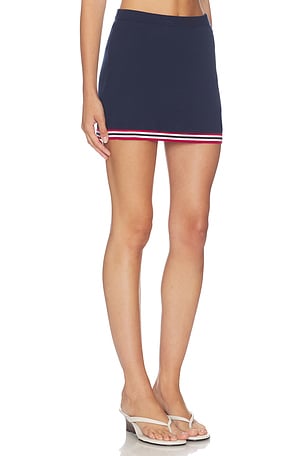 Amanda Uprichard Maia Skort in Navy. Size XS. Also