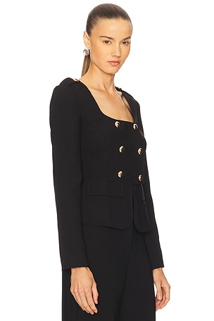 Amanda Uprichard Tompkins Jacket in Black