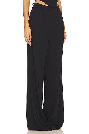 Amanda Uprichard Jane Pants in Black