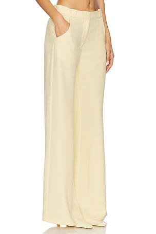 Amanda Uprichard Saddler Pants in Yellow