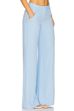 Amanda Uprichard x REVOLVE Saddler Pants in Baby Blue