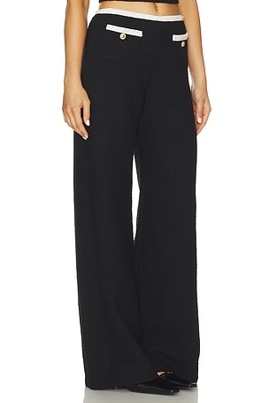 Amanda Uprichard x REVOLVE Windsor Pant in Black,White
