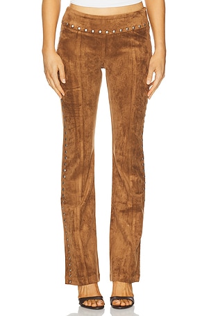 x REVOLVE Regency Suede Pants Amanda Uprichard