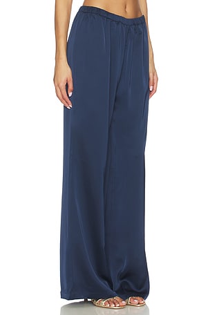 Amanda Uprichard PANTALON MARIKO en Marine