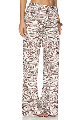 Amanda Uprichard Mariko Pants in Aurora Print