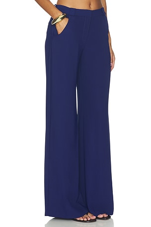Amanda Uprichard Saddler Pants in Navy. Size XS. Also