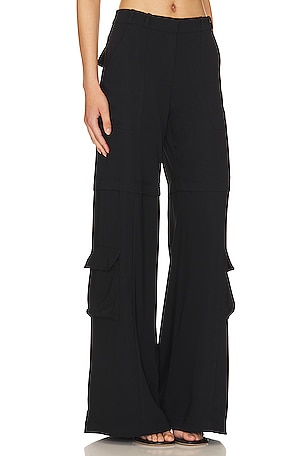 Amanda Uprichard Lucas Pant in Black