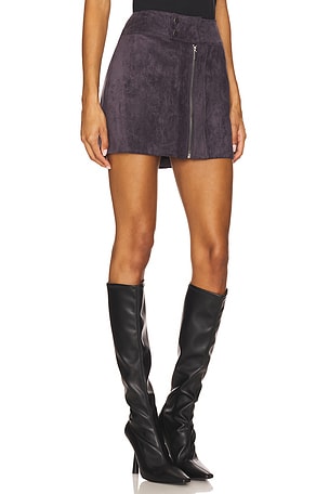 Amanda Uprichard Becker Skirt in Grey