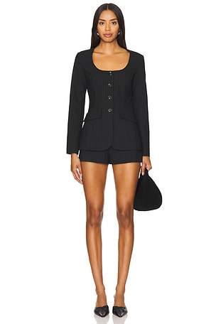 x REVOLVE Long Sleeve Kya Romper Amanda Uprichard