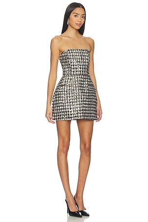 Amanda Uprichard Bethany Romper in Black