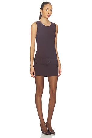 Amanda Uprichard Alistair Romper in Brown