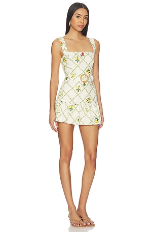 Amanda Uprichard Lena Romper in Cream