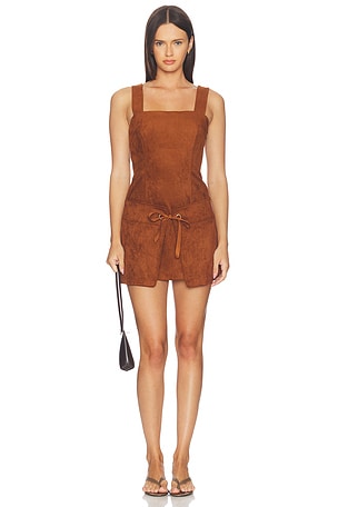 Robin Suede Romper Amanda Uprichard