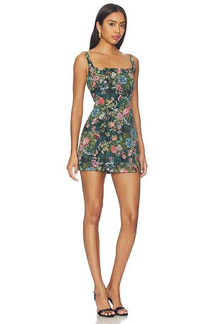 Amanda Uprichard Rhonda Romper in Green