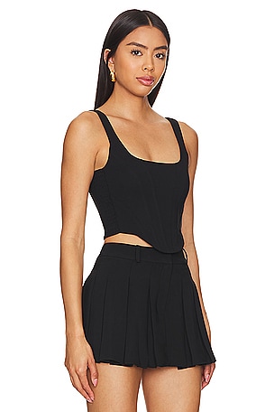 Amanda Uprichard x REVOLVE Fisher Top in Black