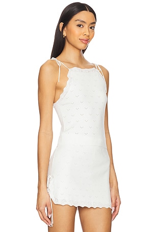 Amanda Uprichard Hanalei Top in White