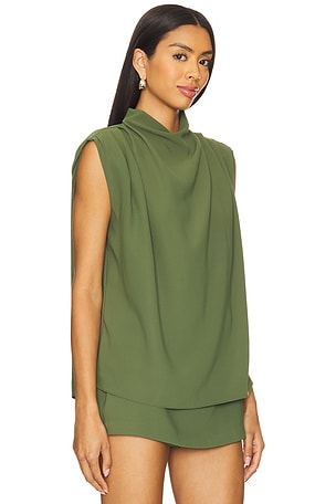 Amanda Uprichard x REVOLVE Sleeveless Fabienne Top in Olive