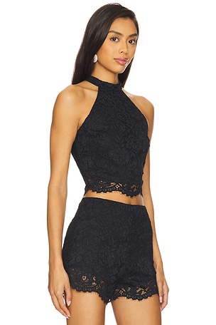 Amanda Uprichard x REVOLVE Brynley Top in Black