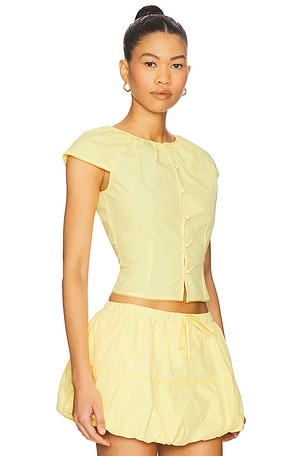 Amanda Uprichard x REVOLVE Pinto Top in Yellow