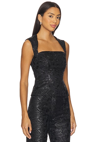 Amanda Uprichard x REVOLVE Breanna Top in Black