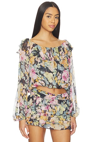 Amanda Uprichard Millie Top in Black