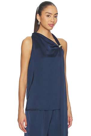 Amanda Uprichard Sonya Top in Navy