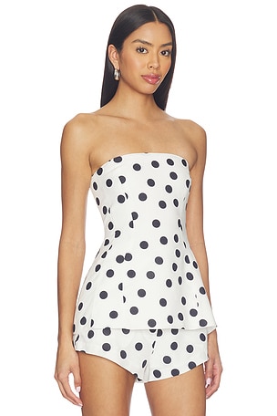 Amanda Uprichard x REVOLVE Linda Top in White