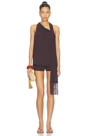 x REVOLVE Sonya Top with Fringe Amanda Uprichard