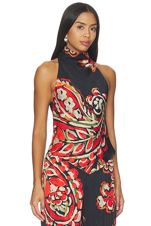 Amanda Uprichard Arielle Top in Black. Size S. Also