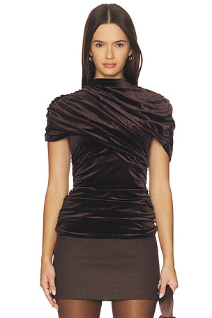 Evianna Velvet Top Amanda Uprichard