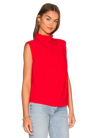 Amanda Uprichard x REVOLVE Sleeveless Fabienne Top in Red