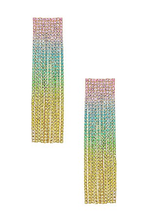 Rainbow Dangle Earring Amber Sceats