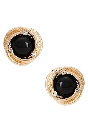 Ezra Stud Earrings Amber Sceats