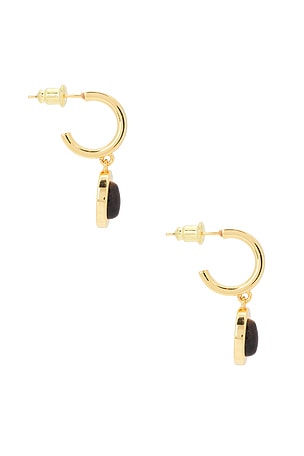 Amber Sceats Cooper Earrings in Metallic Gold