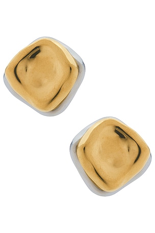 Zylan Stud Earrings Amber Sceats