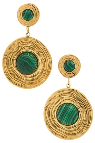 Leona Drop Earrings Amber Sceats