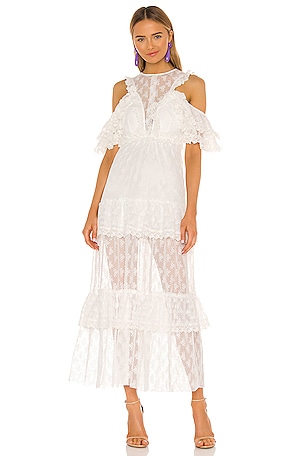 mamacita maxi dress Alice McCall Mamacita Maxi Dress in Porcelain