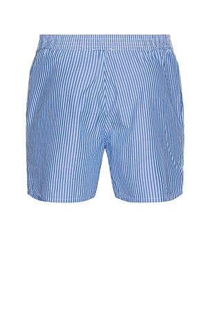 American Vintage Zatybay Boxer Shorts in Baby Blue