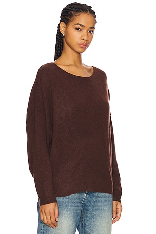 American Vintage Damsville Sweater in Chocolate