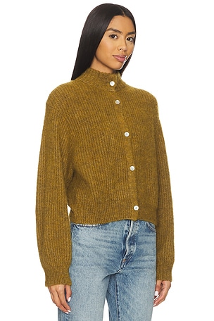 American Vintage East Cardigan in Green